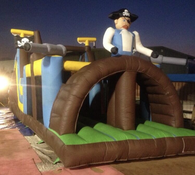 3 in 1 Obstacle Course Pirate Ship