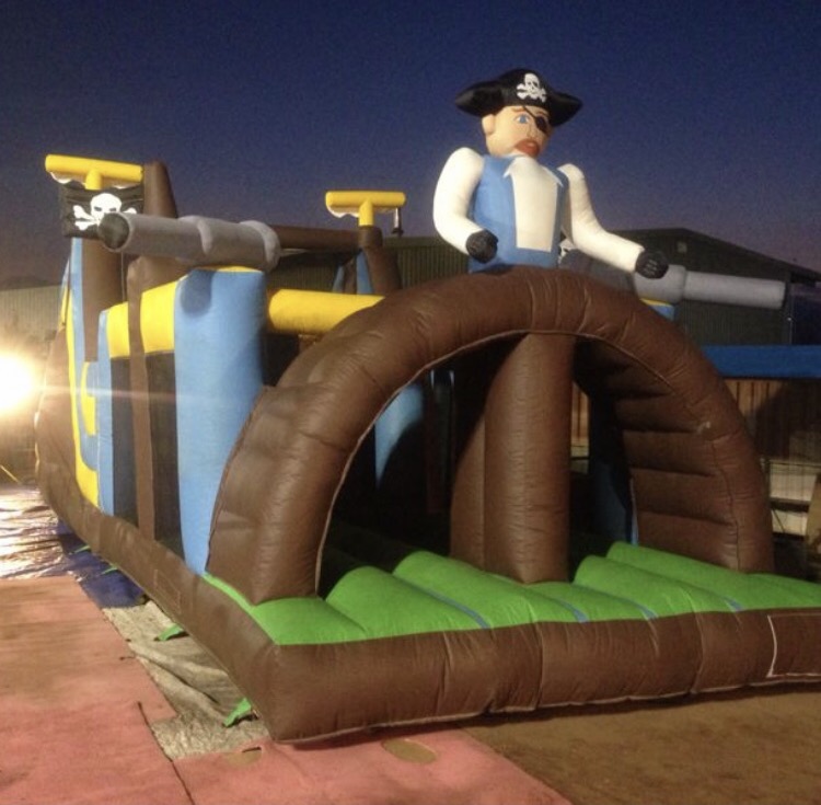 3 in 1 Obstacle Course Pirate Ship